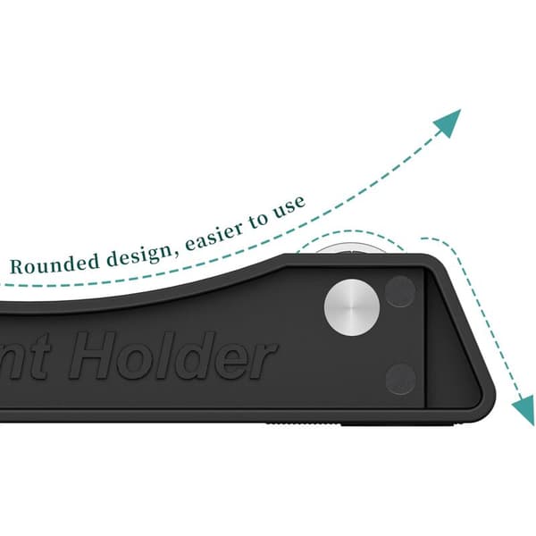 3D-printer filamentholder forbrugsstativ forbrugsholder til 3D-printmaterialeholder bakke sort 2-pak