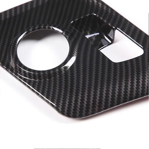 Car Fiber Gear Shift Panel Decal Interior Modification For Corvette C7 2014-2019