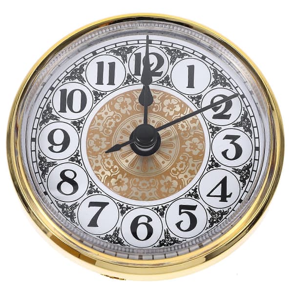 Replacement Clock Insert Miniature Dial Clock Kit Mini Clock Insert Home Delivery[LD] 7X2.7CM 7X2.7CM