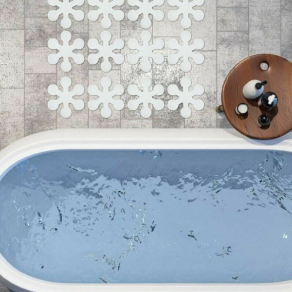 20 stk Anti-Slip Badeværelsesmærker Halkskydd Brusebad til Vaske Badekar Sort Black 20 Pcs