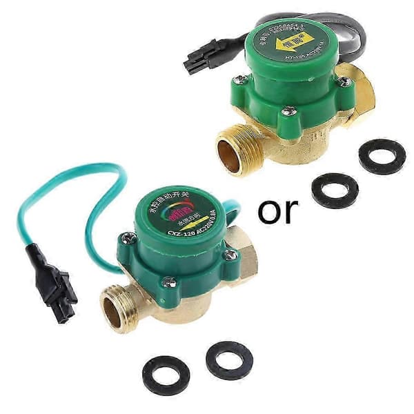 1.5A Flow Switch Compatible with HT-120 G1/2 Hot and Cold Water Pump Circulation Booster with Temperature Control