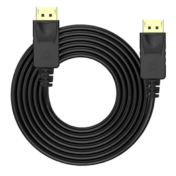 Videokaapeli DisPlayPort DP - DP 1.2, vakioversio 1.8M