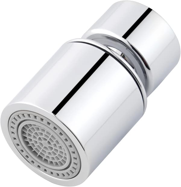 22mm Water Saving Kitchen Faucet Aerator Dual Function 360 Degree Rotation