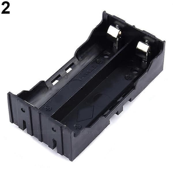 ABS Opbevaringsboks Holder Etui til 1/2/3/4 Li-ion 18650 3.7V Batteri med Pins