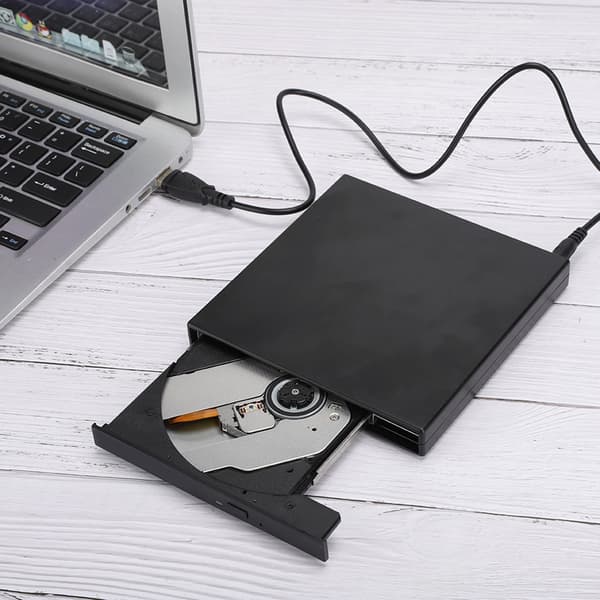 USB2.0 DVD RW optisk drev til Windows 2000/XP/Vista/7