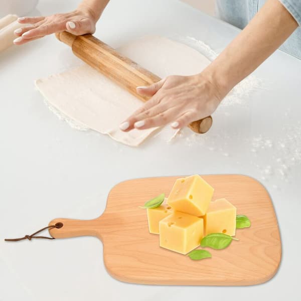 Träskärbräda Frukt Tårta Dessert Skärbräda Bräda 20X33 CM