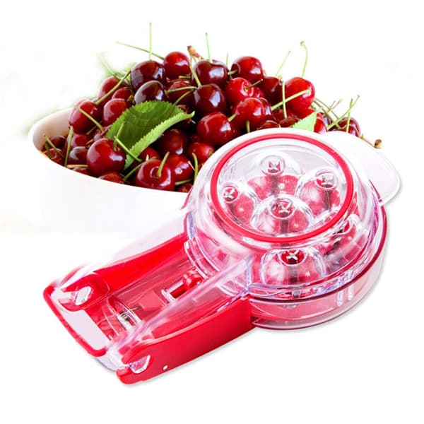 Cherry Pitter for the Kitchen, Deluxe Multi-Fruit Pitter, Core Remover, Preparation Aid Machine Mason