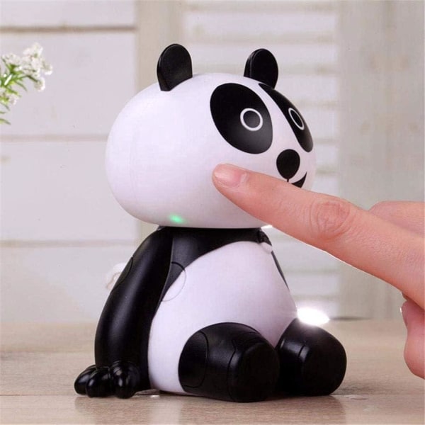 Nydelig luftfukter i Pandaform, luftspreder, renser, spray, med bærbar mini-USB-kabel, egnet for kontor, familierom, baby- og barnerom