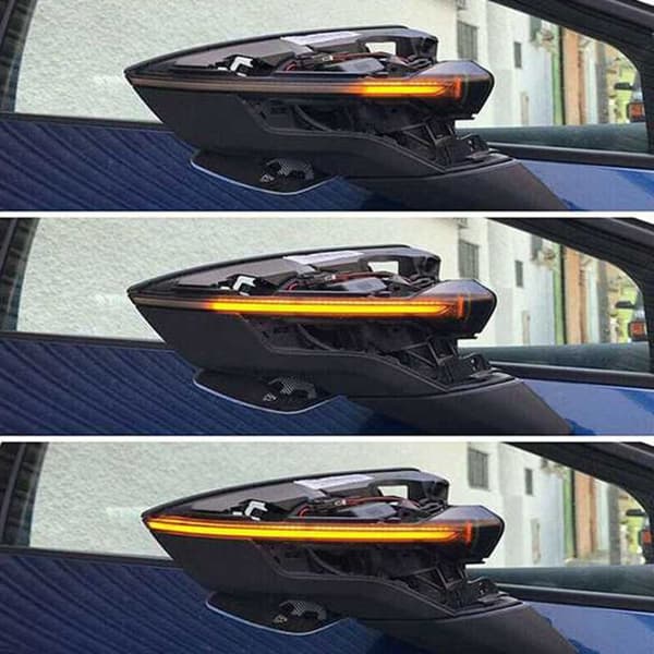 Dynamisk LED-blinklys til bakspejl til Seat Ateca 2016-2019 Tarraco 2018