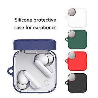 Earbud Shell Silicone Case Soft Case Dustproof Protective Cover Damage Prevention Sleeve for CMF Buds 2 Dark Green (Dark Green)