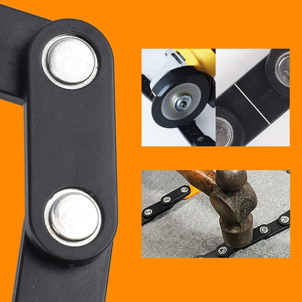 Compact and Lightweight Foldable Bicycle Lock, Robust and Durable for High Security, Quick Installation with High-Quality Mounting Bracket and Smart Design