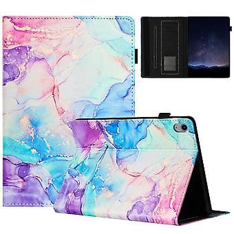 Leather Case for iPad 10th Generation 10.9 2022 (Purple Blue)