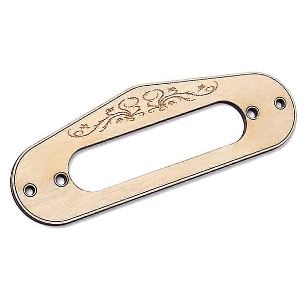 Golden Single Coil Halsmikrofonring för Gitarr med Skruvar Inkluderade