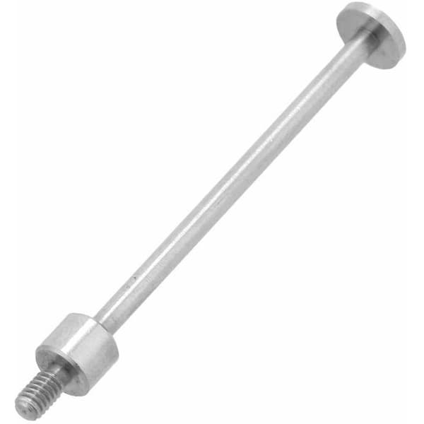 T-shaped M2.5 Thread High-Speed Steel Dial Indicator Probe Flat Contact Points for Dial Gauge (T11)