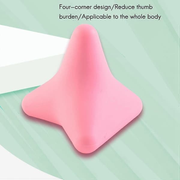 Silicone Massage Cone, Solid Ball, Psoas Muscle Relaxation, Back, Neck, Shoulder Blade, Foot, Yoga, Triangular Relaxation 1