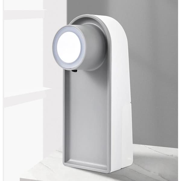 Automatic Foaming Soap Dispenser Battery Powered Smart Infrared Sensor Hand Wash Dispenser Home Press - Grey