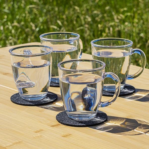 Underlägg Ø10 cm - set med 6 delar
