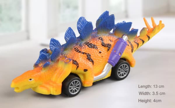 Dinosauriautot - 4 kpl:n pakkaus