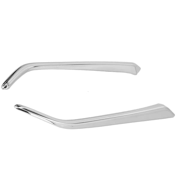 2 stk. tåkelysdeksler foran, ABS-kromdekorasjon for Mazda CX‑3 2015‑2019