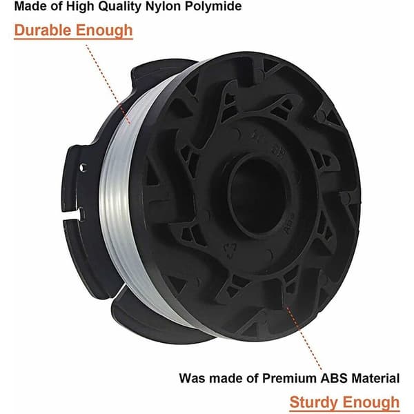 6-pakning A6481 A6485 Spoler til Black Decker Gressklipper