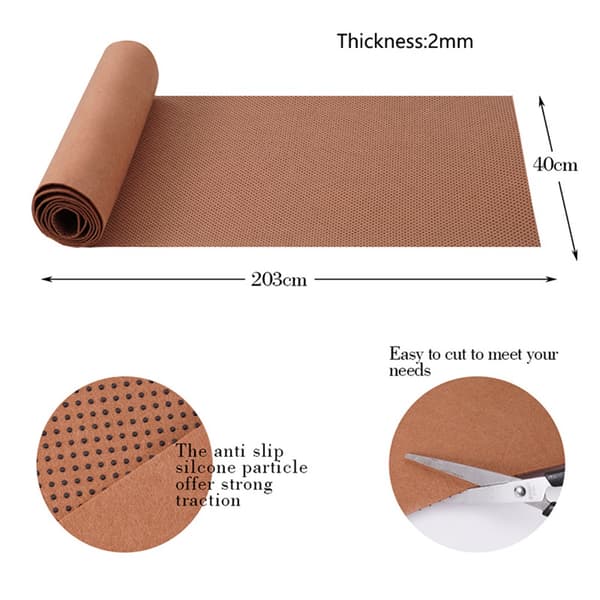 1-pack 15,7 × 80 tum halkfria is- och snömattor – kokosfibermatta