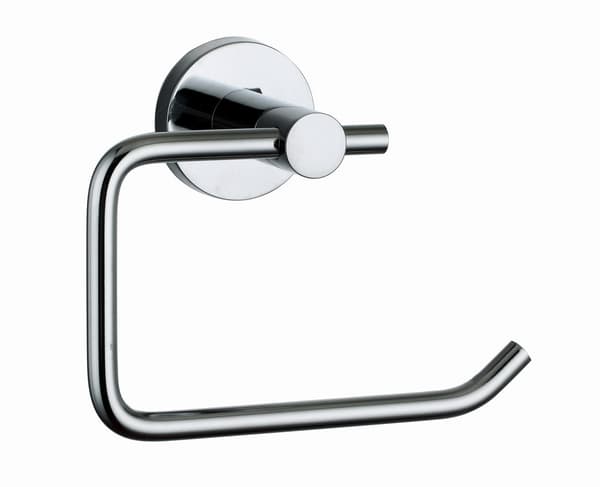 Krom toiletpapirholder til vægmontering i rustfrit stål, toiletpapirholder til badeværelse, 143*70*104mm