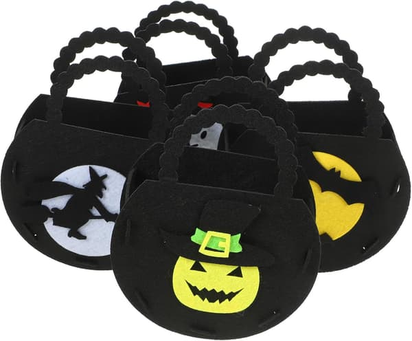 Halloween Candy Bags Nyhet Fladdermus Handväskor för Temafester och Insamlingar