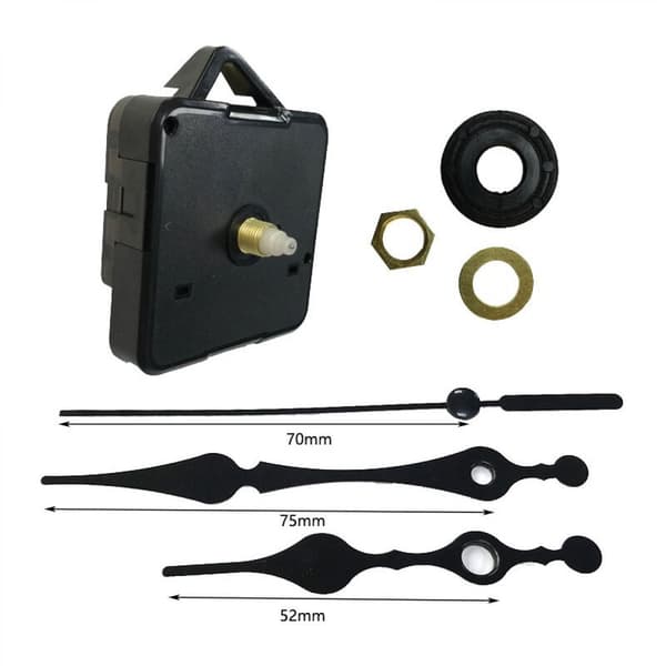 Kvartsikello seinäkelloon suurilla osoittimilla -FA-