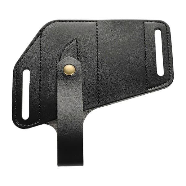 (Black) Portable Tactical PU Leather Tool Bag