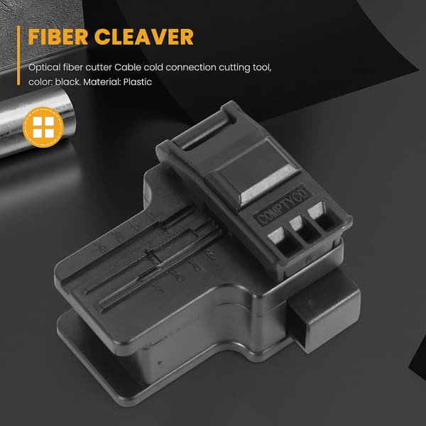 01 FTTH MINI Optical Fiber Cleaver ABS Small High Precision Fiber Cutter Cable Cold Connection C