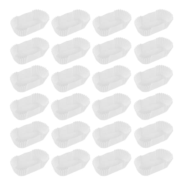 120-pack Greaseproof Loaf Pan Liners Baking Cups Cake Mold