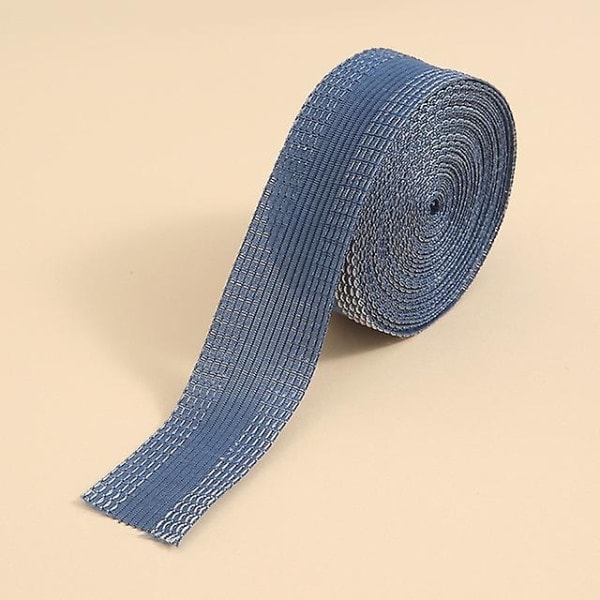 1/5/10m Självhäftande Byxor Förkorta Tejp Jeans Kläder Längd Justera Hushåll Stryk på 10M Blå Ingen