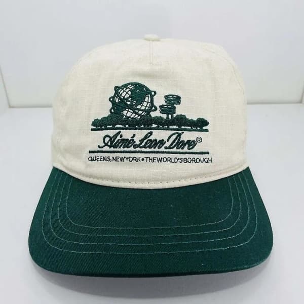 Aim Leon Dore Unisex Justerbar Baseballcaps Hvit