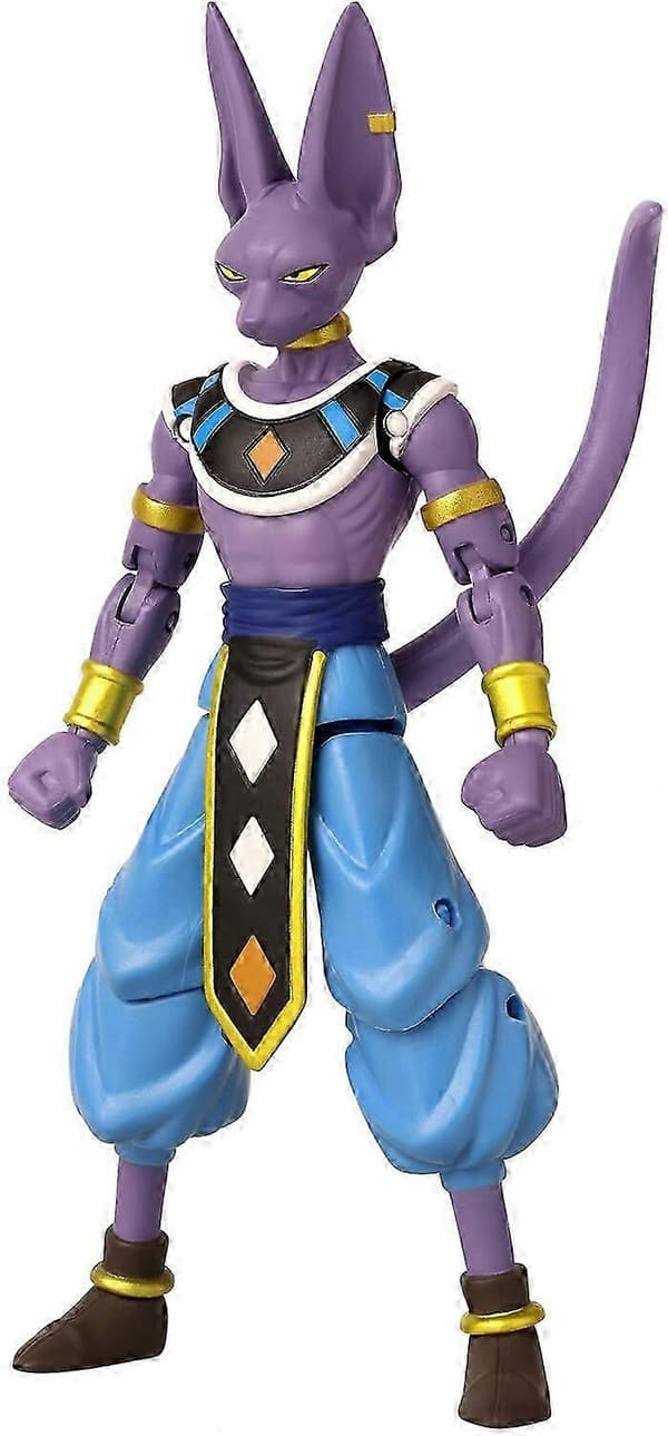 - Dragon Ball Super - Dragon Stars - Beerus Actionfigur [SAMLEOBJEKT] Actionfigur, Samleobjekt USA-import