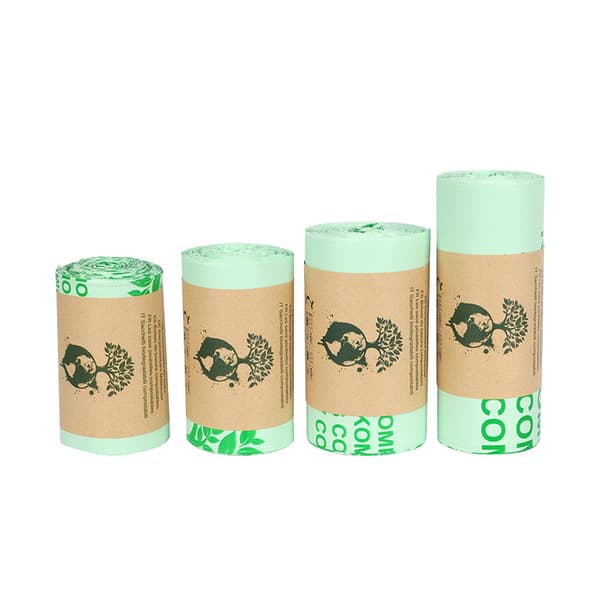 Fully Degradable PLA Garbage Bags Corn Starch Biodegradable Compo