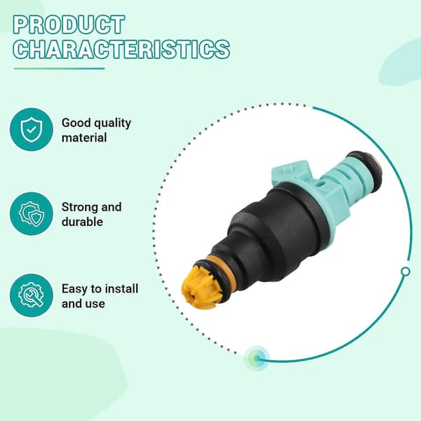 0280150415 Fuel Injector Compatible with JEEP CHEROKEE TJ COMANCHE WRANGLER 4.0L[LD]