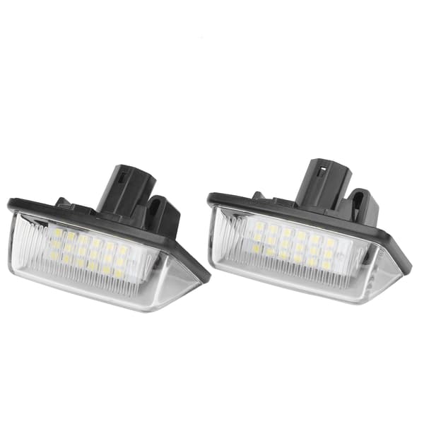 2 stk. LED-nummerpladelys 6500K Lavt strømforbrug Passer til Corolla/Crown/Starlet