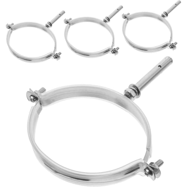 4 st Rostfria Skorstensrör Väggfästen Kaminrörsstöd (16mm)