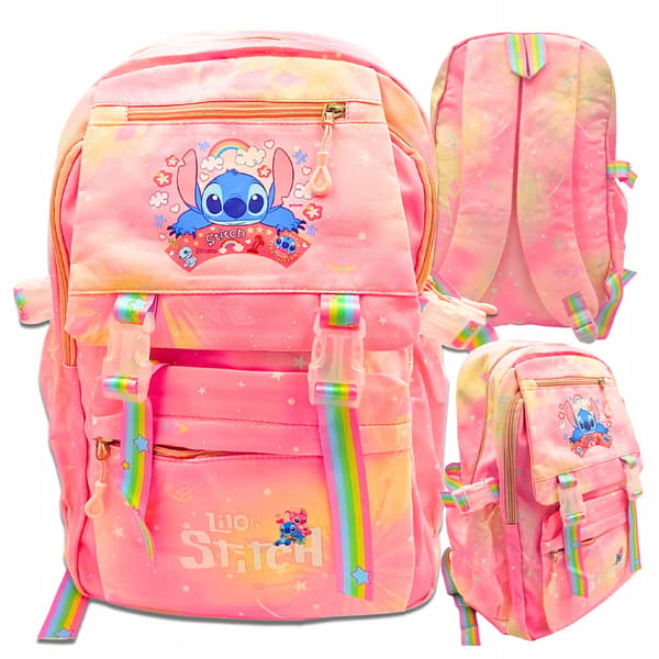 Stitch Lilo og Stitch Rygsæk til Skole, By, Rejser