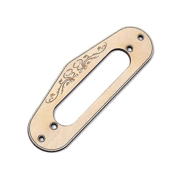 Golden Single Coil Halsmikrofonring för Gitarr med Skruvar Inkluderade