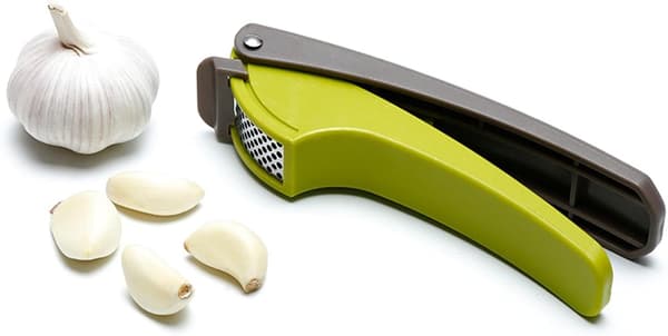 Garlic Press, Garlic Crusher Efficient Creative Garlic Grinder with Handle, Kitchen Utensils, Necessary Appliances and Gadgets