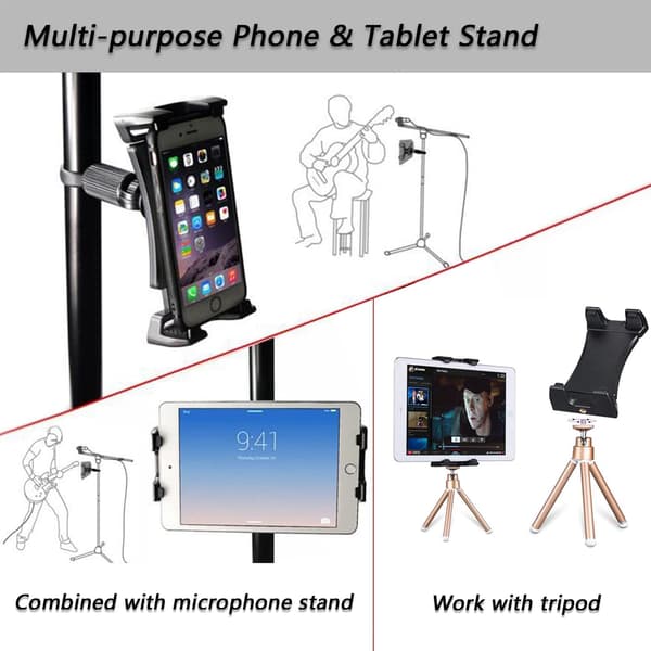 Bil nakkestøtte tablet holder, multifunktionel tablet smartphone bilmontering til bagsædet, bilture til børn,