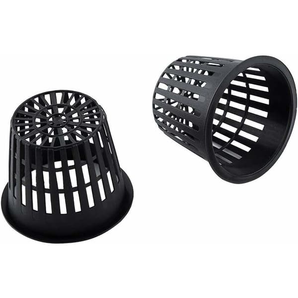 10-pack nätkrukor för hydroponics, aeroponics, blomplantering, trädgårdsskötsel