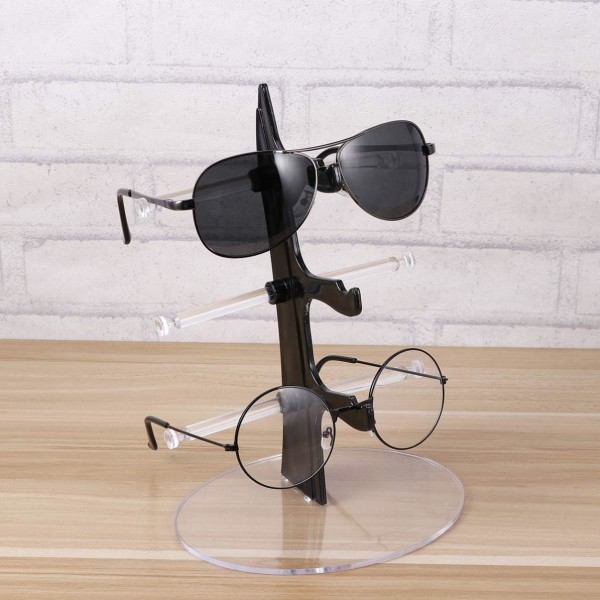 1 st Akryl solglasögonställ - Dekorativ solglasögonhållare