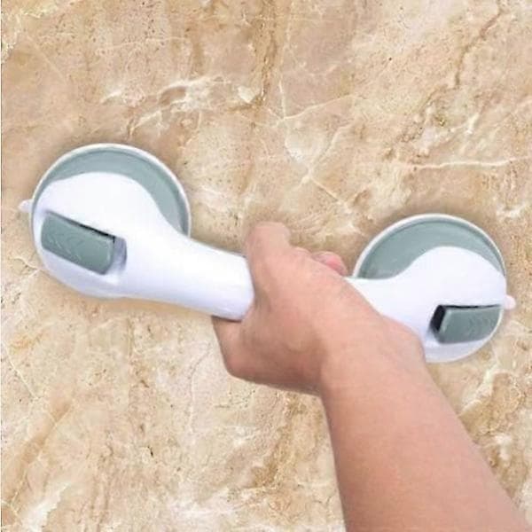 Suction Cup Handle for Bathroom (2-pack), Grab Bar for Disabled, Po