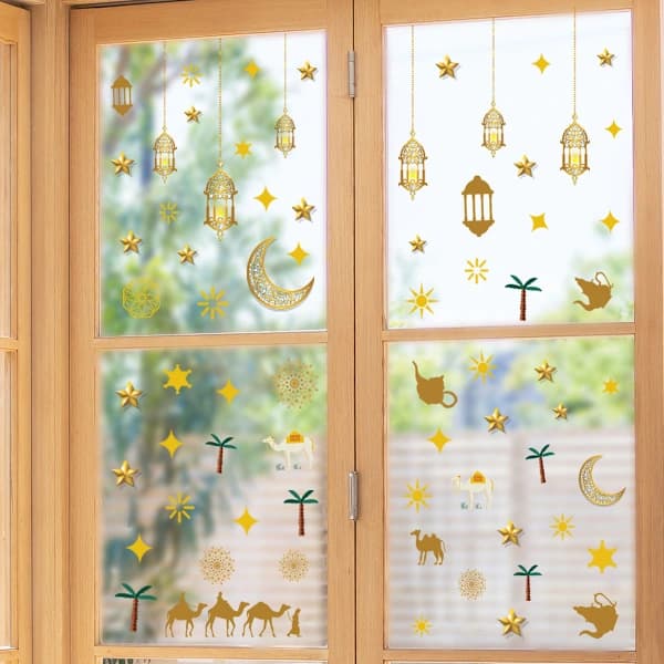 Eid Mubarak -koriste, Eid Mubarak -ikkunatarra Ramadan-tarra