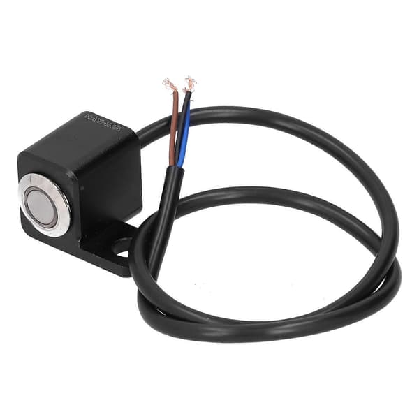 10mm Universal Motorcycle Handlebar Switch ON/OFF Button for Headlight Fog Light with Blue Light Right Side