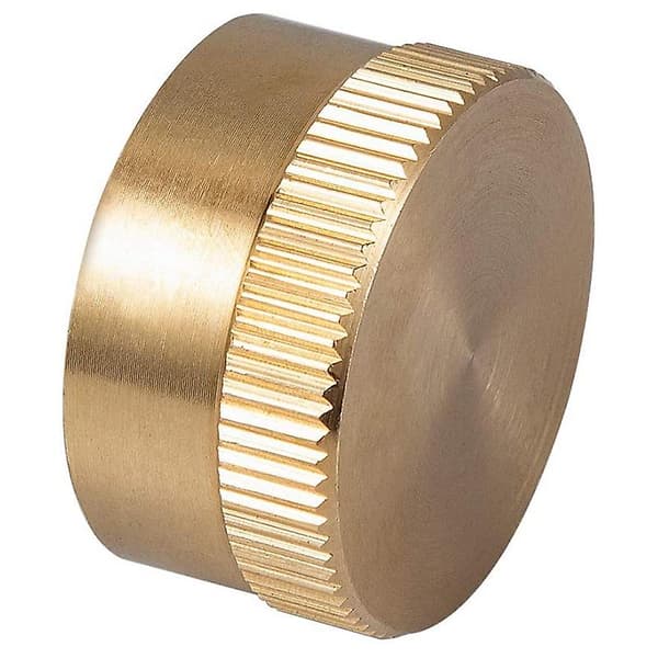 5 Pcs Solid Brass Refill Caps 1 LB Propane Cap Tank Cylinder Seal Cap Protective Cover for Outdoor Use