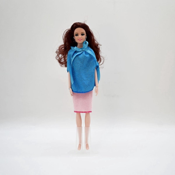 21 stykker 30 cm Barbie Dukketøj Prinsessetøj Dukkekjoler (tilfældig)