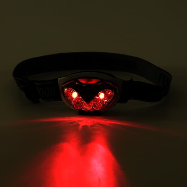 6 LED Adjustable Angle & Headband Strap Super Bright Headlamp 3 Modes 1200 Lm Waterproof